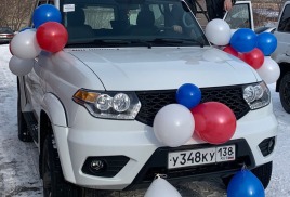 Новый служебный автомобиль УАЗ «Патриот»